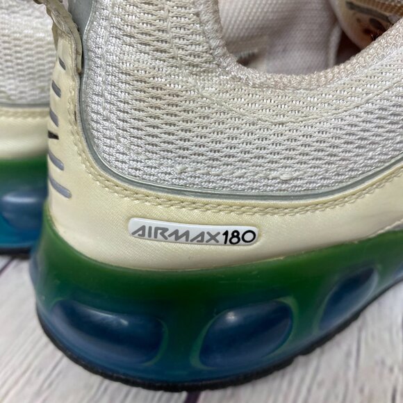 Nike Air Max 180 Running Shoes Women Size 8 White 314017-102 June 2006 Sneakers - Picture 9 of 9